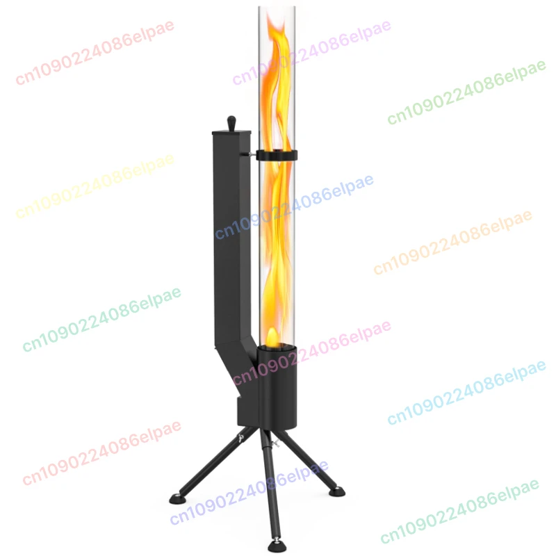 

1PCS Vertical wood burning furnace patio heating furnace outdoor camping