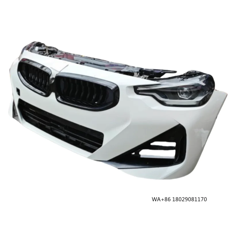 

For 2 Series G42 M240i 225i Front Mouth Kit Assembly Front and Rear Bumper Grille Radiator Electronic FanThe Headlights