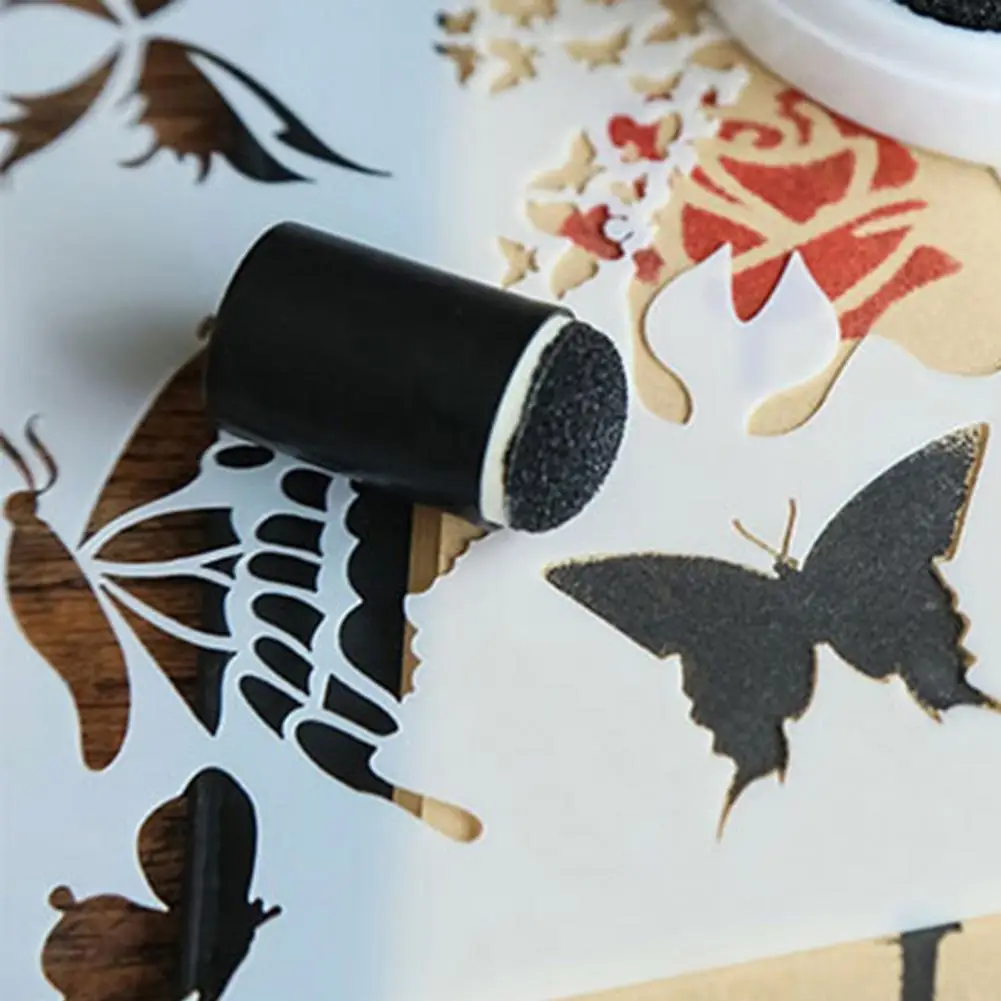 便利で耐久性のあるスポンジブラシ,フィンガースポンジ,家庭用,学校のスタジオ,子供のための創造性を向上