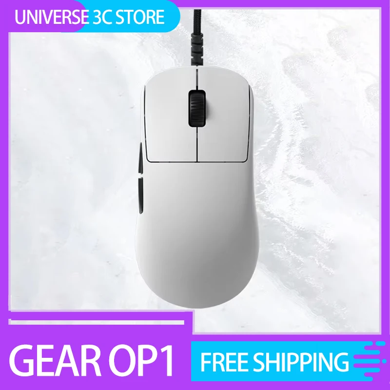 Endgame Gear Op1 8k Mouse Wired E-Sports Game  Customization Paw3395 8000hz Lightweight Mouse Accessory For Desktop Computer Gif