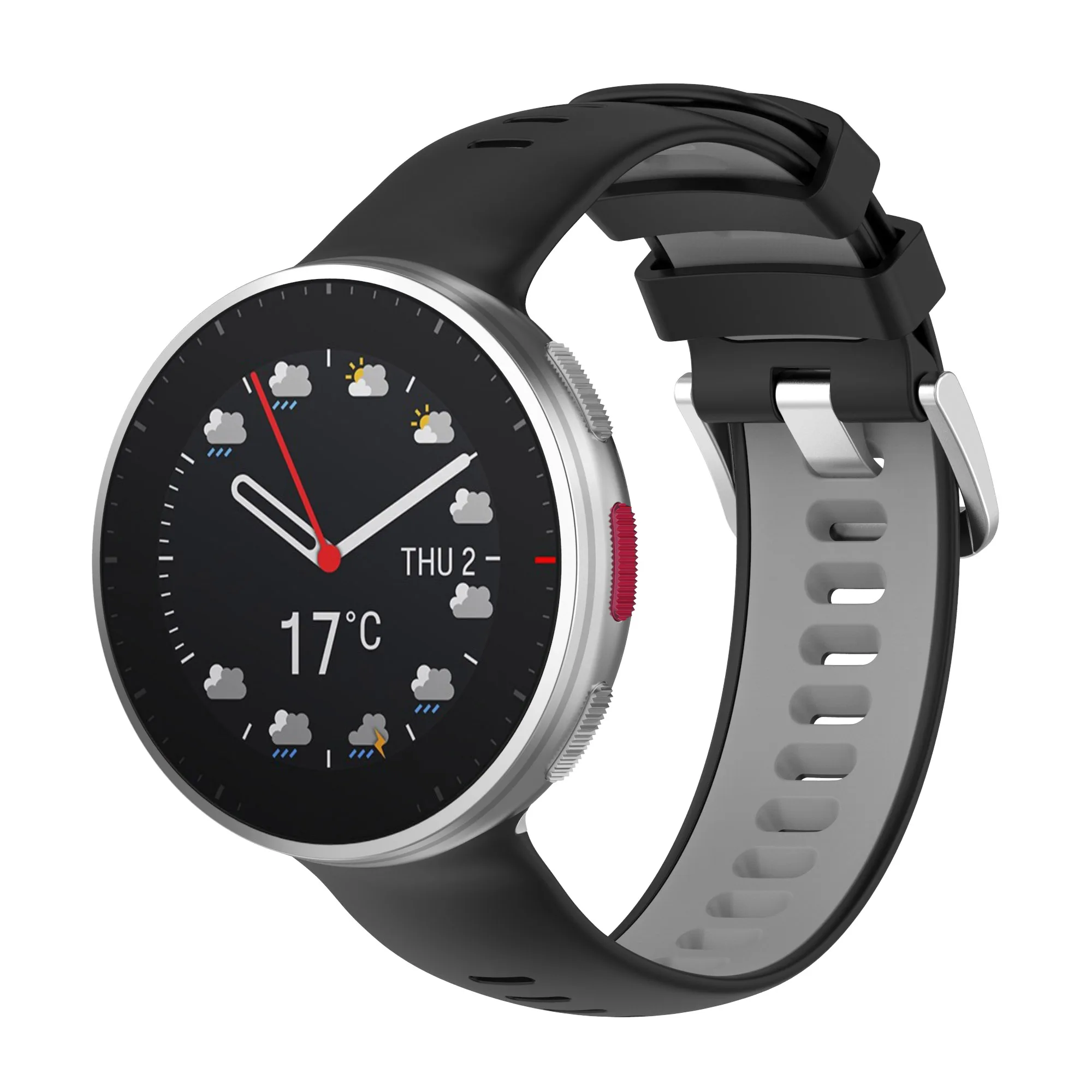Double Color Watch Band For Polar Vantage V2 Strap Smartwatch Quick Release Bracelet For Vantage V2 Wristband Correa Accessories