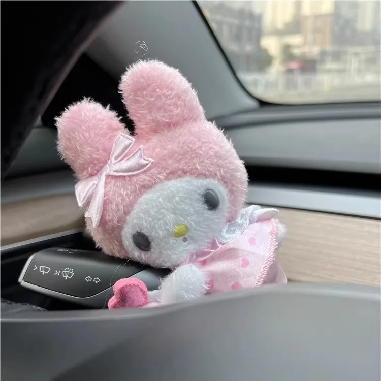 

Melody Hello Kitty Kuromi Car Interior Accessories Car Turn Signal Wiper Cover Decoration Female New Car Gift