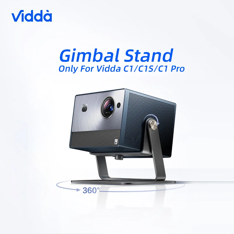 Vidda Desktop Gimbal Stand Accessories D6 for Projector 360 Degree Rotation Bracket Stand for C1/C1S/C1 Pro