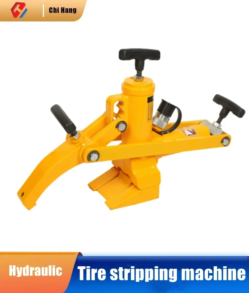 

New Tire Press Forklift Large Vehicle Engineering Vehicle Press Tire Stripper Hydraulic Stripper Tire Repair Tool