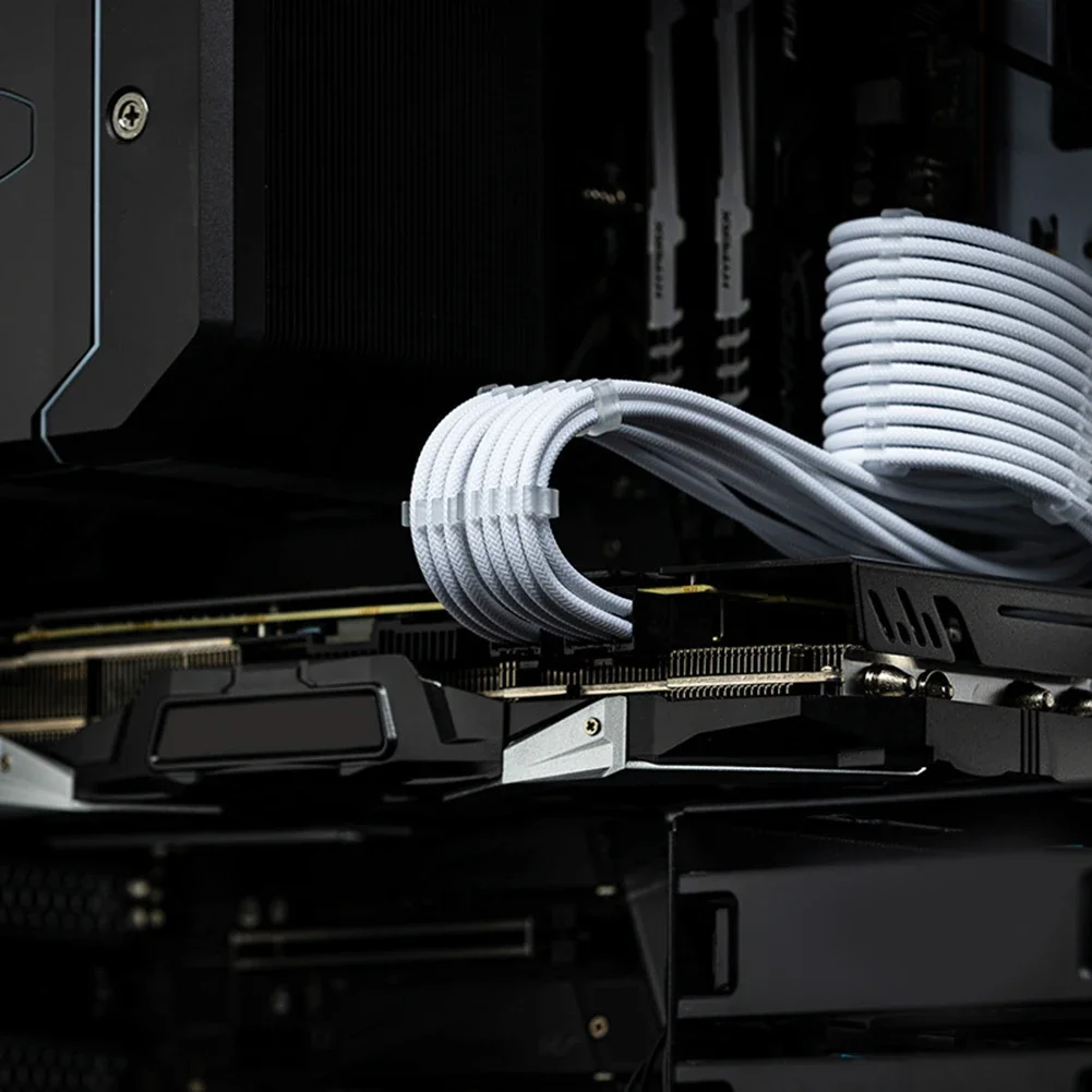 24PCS/Lot PC Cable Comb Motherboard 6/8/24Pin Cable Comb Computer Wire Management Clamp PC Power Wires Clip