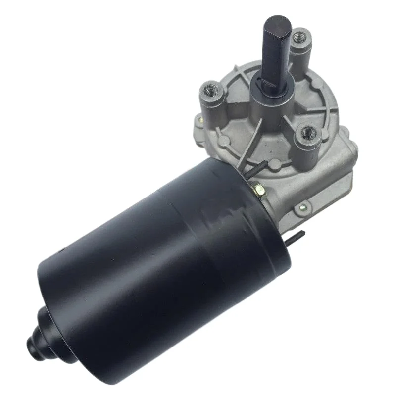 10Rpm-80rpm high power worm gear gear reducer motor 12v garage door motor 60w positive and reverse rotation