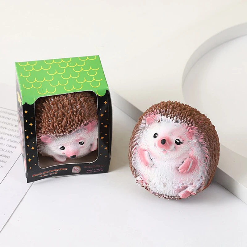 

Забавный ежик, мяч для снятия стресса, антистрессовые игрушки, щипцы, тревога, тесто, мяч, вентиляционные игрушки, животные, снятие стресса, игрушки для детей и взрослых