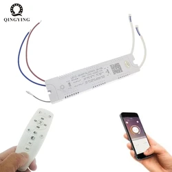 AC220V Intelligent Remote Control LED Driver 18-40W 36-50W 40-60W 50-72W 2.4G RF Control 240mA Constant Current  Dimming Driver