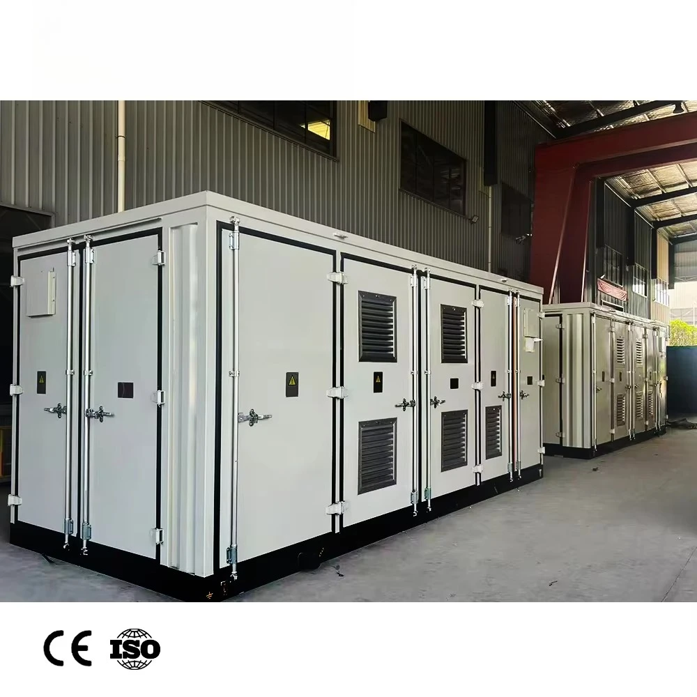 Industrial Commercial Solar Energy Storage Cabin Substations 480V 440V 110V 380V Three-Output Off-Grid 220V 60Hz