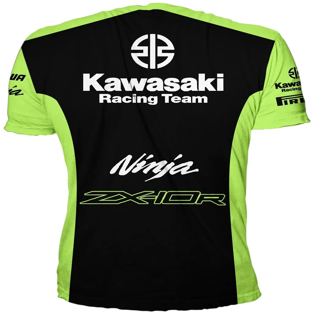 

2025 Summer New Kawasaki - Outdoor Leisure Sports Breathable Quick Drying T-shirt, Popular, Comfortable and Fashionable T-shirt