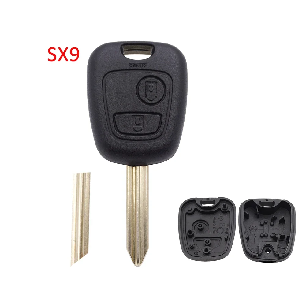 Cocolockey Replacment Key Shell for Peugeot 106 107 307 206 207 306 406 407 for Citroen C1 C2 C3 C4 Saxo Xsara Picasso Berlingo - Image 5