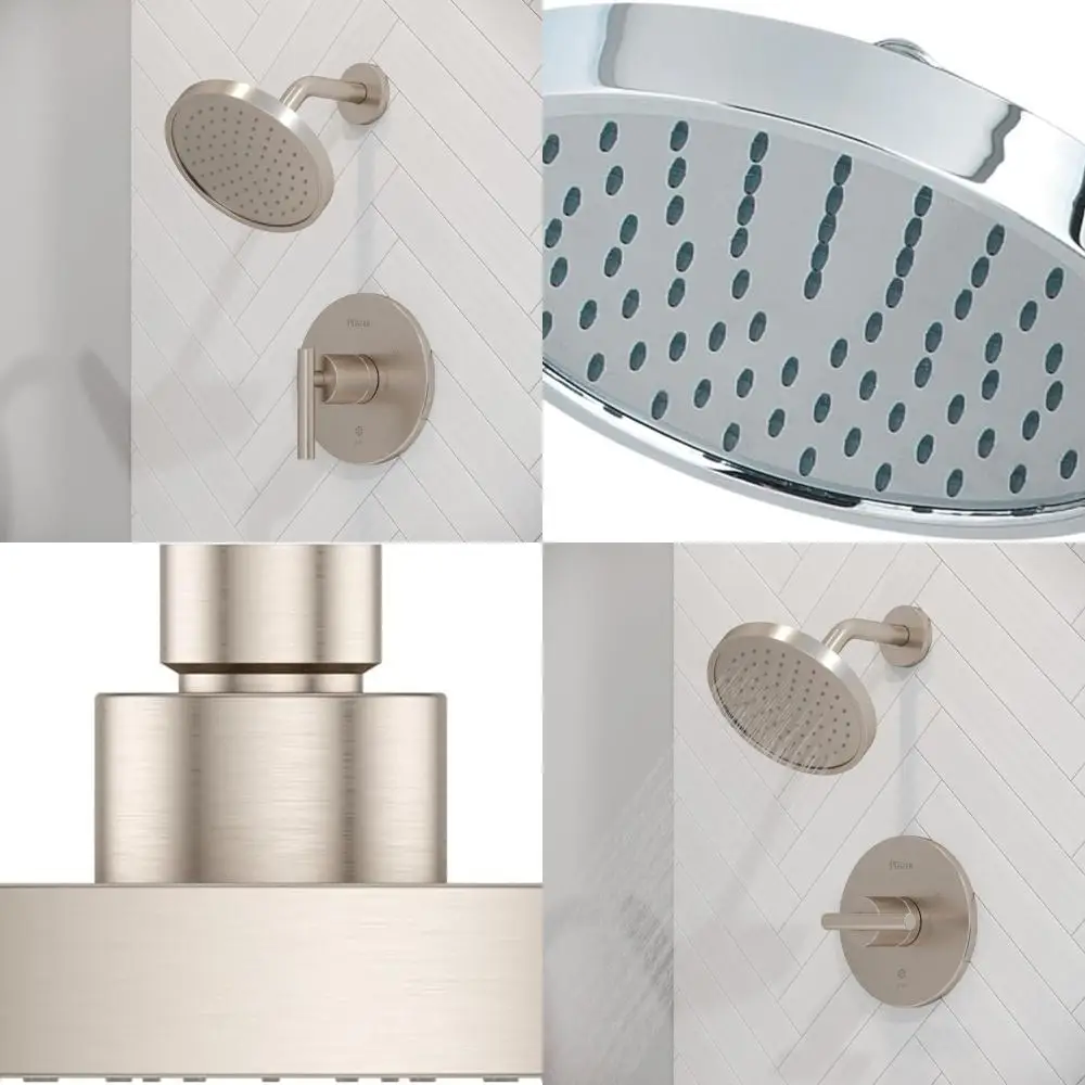 

Single-Function Rain Shower Head, No Arm, Polished Chrome, Model 015CK11