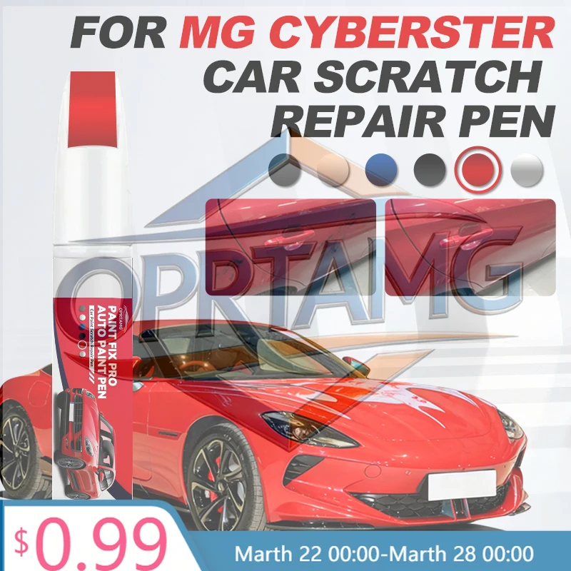 

Горячие новинки 2026: Аксессуары для авто MG Cyberster – Карандаш для ремонта лакокрасочного покрытия, средство для удаления царапин, DIY автоаксессуары (красный, розовый, желтый)