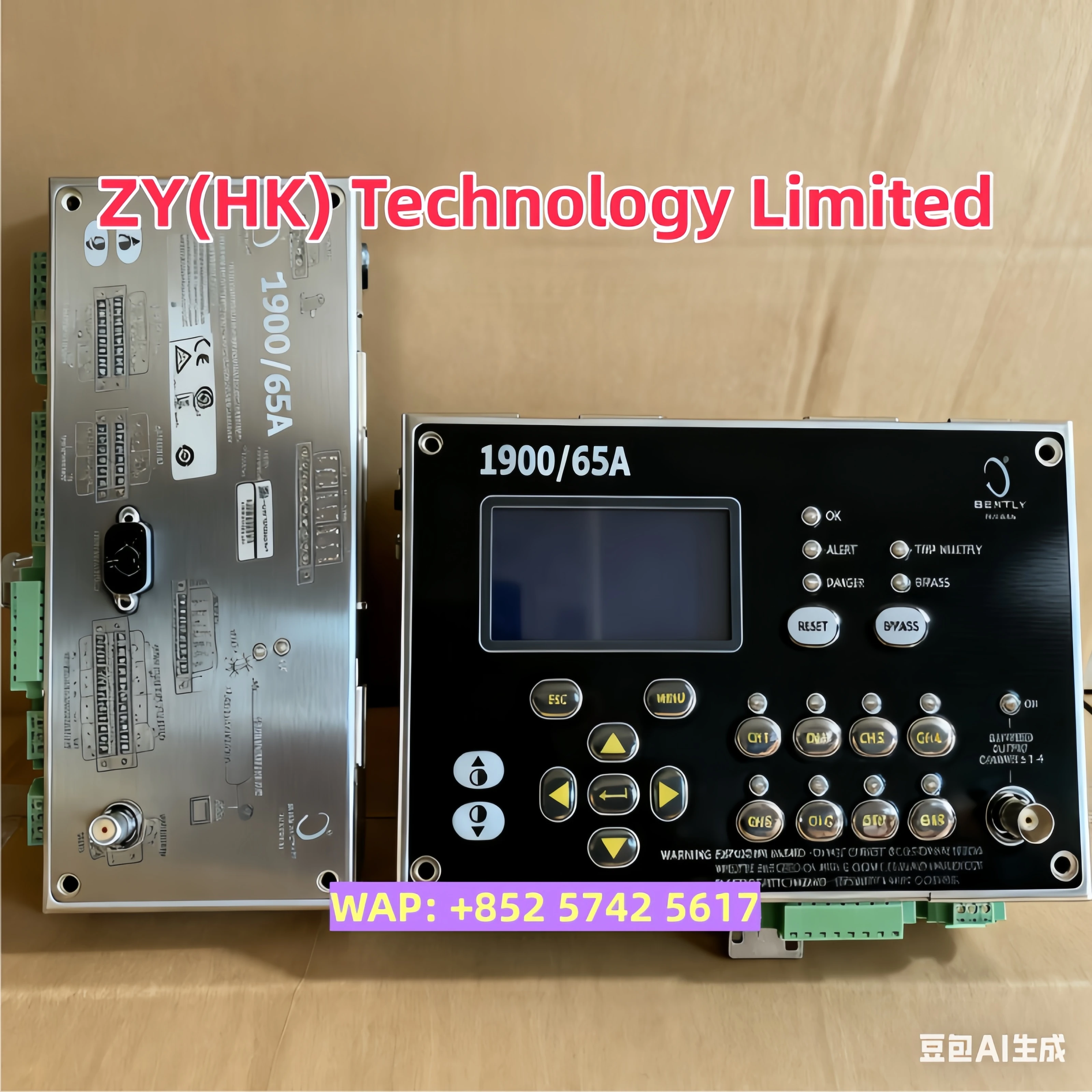 100% Original 3500/25 125800-01 1900/65A-00-01-01-CN-01 Bently Nevada 3500/25 Enhanced Keyphasor Module