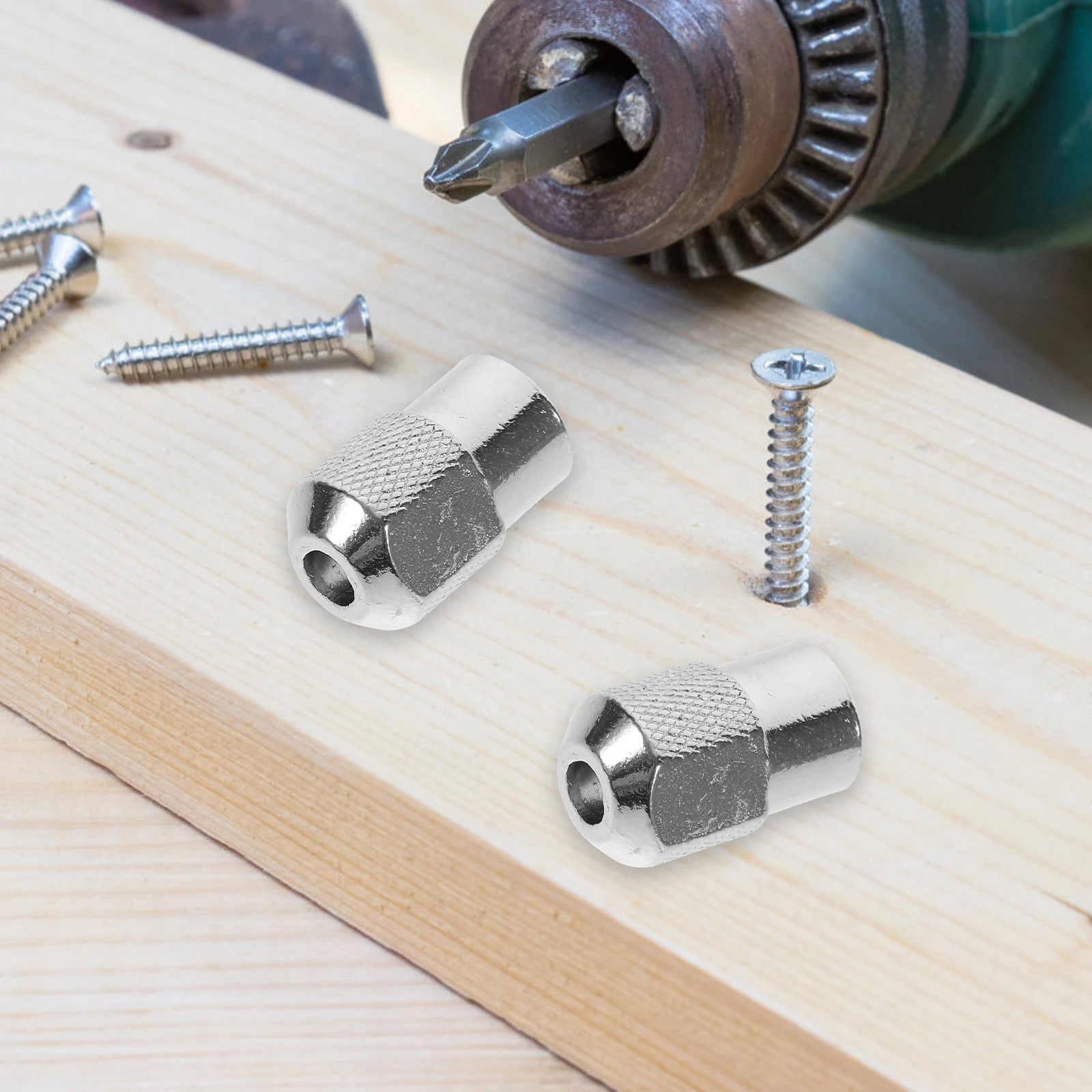

5pcs M8x0.75 Electric Grinder Nuts Silver Fastening Tight Wrench Accessories Durable Parts Power Tool Components