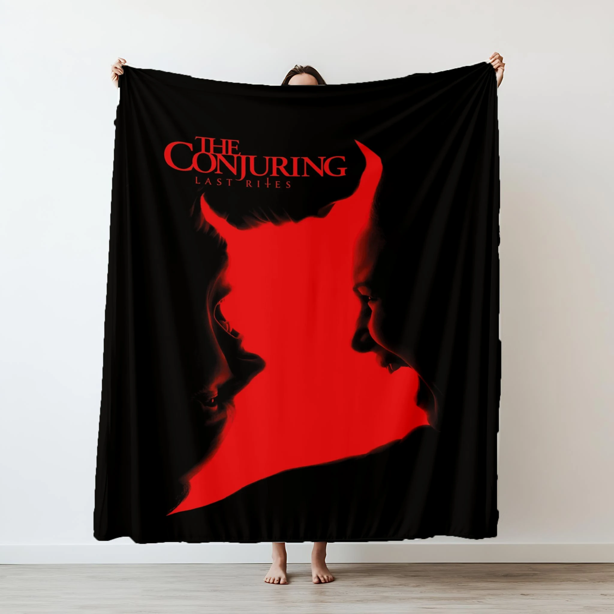 حار فيلم الرعب C-Conjurings الطقوس الأخيرة رقيقة بطانية اكسسوارات أريكة الزخرفية رمي البطانيات لينة الفانيلا لسرير الأريكة