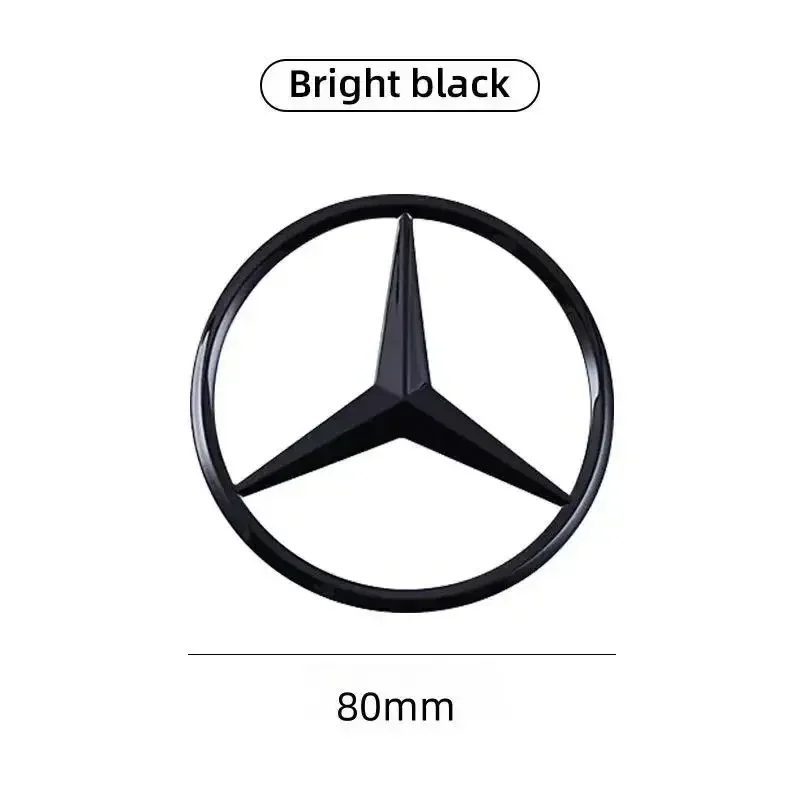 1 قطعة 8 سنتيمتر ABS سيارة الخلفي ملصق مائي الجذع شعار لمرسيدس بنز W204 جديد GLS SLK الفئة CLS500 CLS400 CLS550 CLS350 CLS63 2012-2018