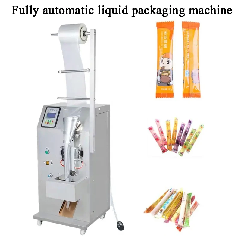 Liquid Packing Machine Vertical Fill Form Seal Sachet Automatic Quantitative Liquid Packaging Machine Sealing Machine