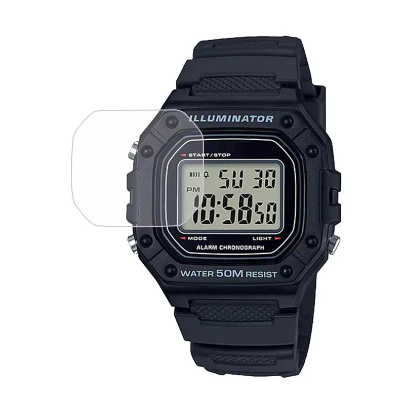 3 шт. защитная пленка для экрана для Casio DW-5600/5610 B650WC B640WC LA680 LA670 F-108WH W-218H/217H F-91W GBD-200 GX-56 GBX-100