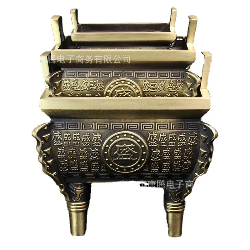 الحلي النحاسية العتيقة نمط Qianqiu دينغ النحاس الحرفية بالجملة الإبداعية دينغ شنغ النحاس دينغ منتجات النحاس النقي