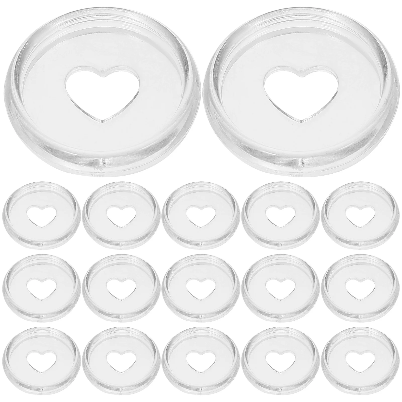 30 قطعة أقراص التوسع Discbound مادة ABS عملية فضفاضة ورقة دفتر مخطط ملزمة الملحقات