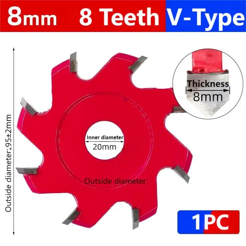 V/U-type Aluminum-plastic Plate 90° Folden Right-angle Cutting Blade, Round Bottom Form Knife, Milling Cutter,woodworking Tools