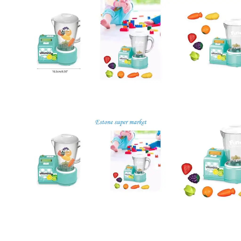 090B keukenapparatuur mixer speelgoed voor keukens doen alsof je batterij -aangedreven sapper speelt voor kinderen
