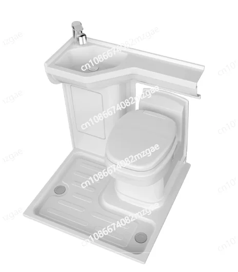 800X800 Shower Base, RV Toilet Suite Toilet Cabinet Bathroom RV Shower Room Chassis