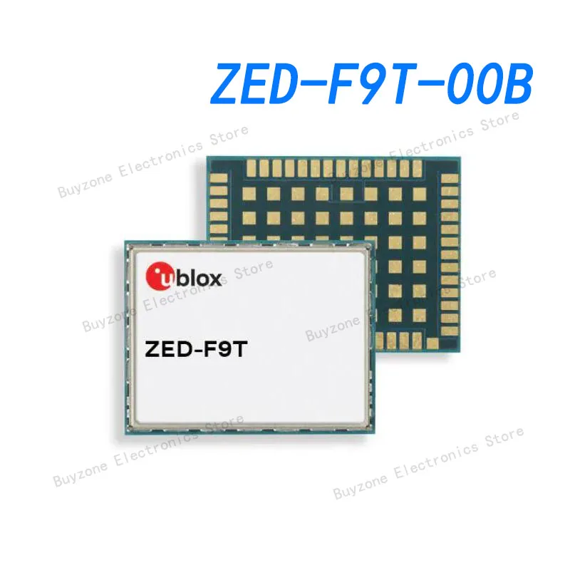 

ZED-F9T-00B Multi-band GNSS module offering 5 ns (1-sigma) timing accuracy with unparalleled low power consumption