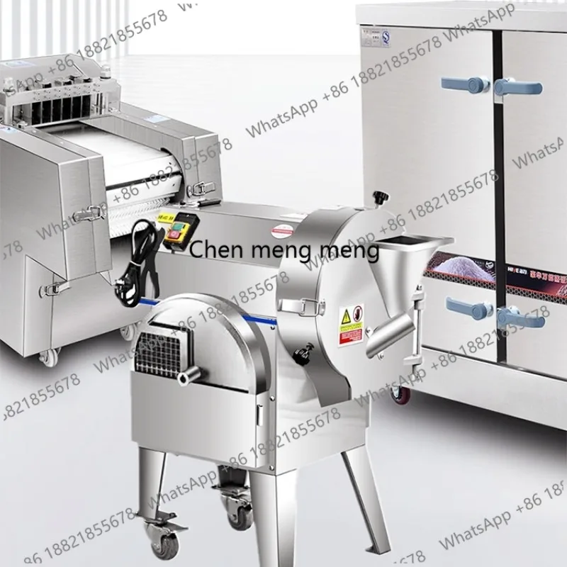 

Многофункциональная промышленная и коммерческая машина для измельчения овощей и фруктов 3-в-1, коммерческая овощерезка-измельчитель