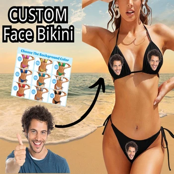 מותאם אישית לוגו ביקיני הקיץ סקסי נשים ביקיני ברזילאי בגד ים Push-Up חזיית ביקיני סט בגדי ים וחוף רב סגנון רומן