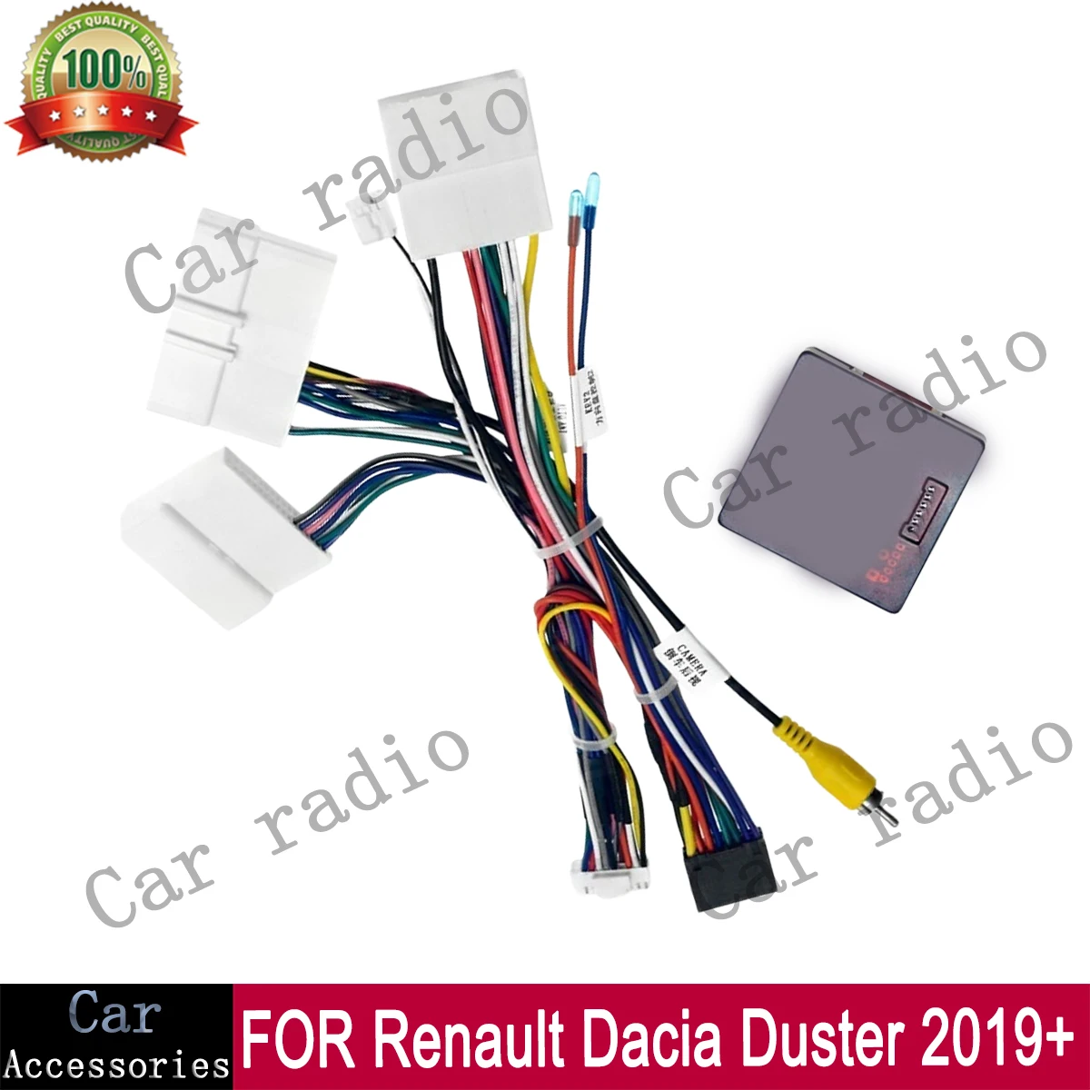 

For Renault Dacia Duster/Arkana /XM3(Korea) 2019+ Car Radio GPS MP5 Android Player Wiring Harness Power Cable Canbus