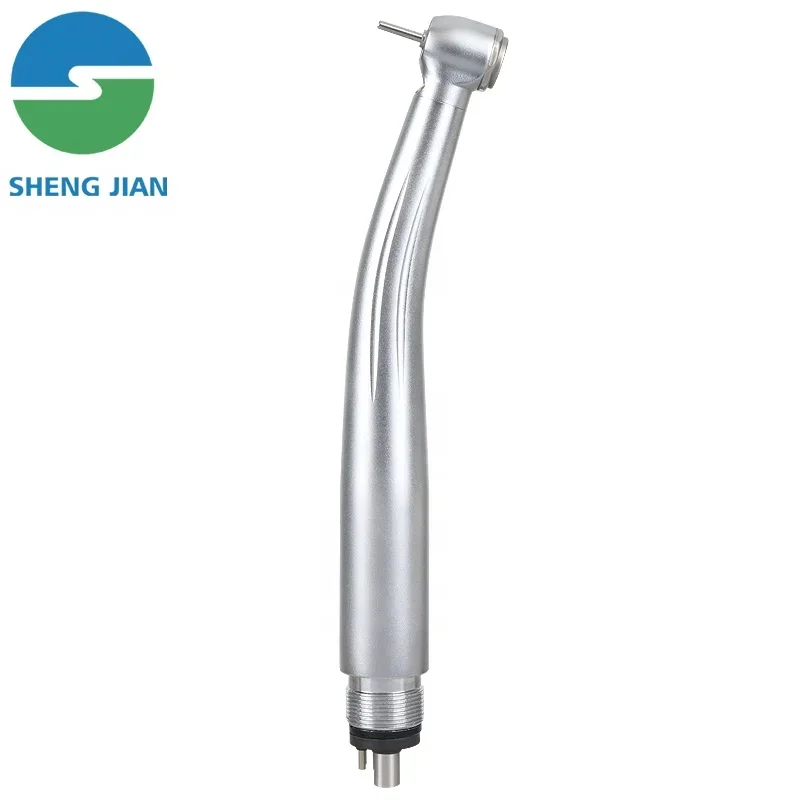 den tal hand pieces Push Button Turbine 5 Water Spray 4 holes Shadowless 5 Led Light High Speed Den tal Handpiece