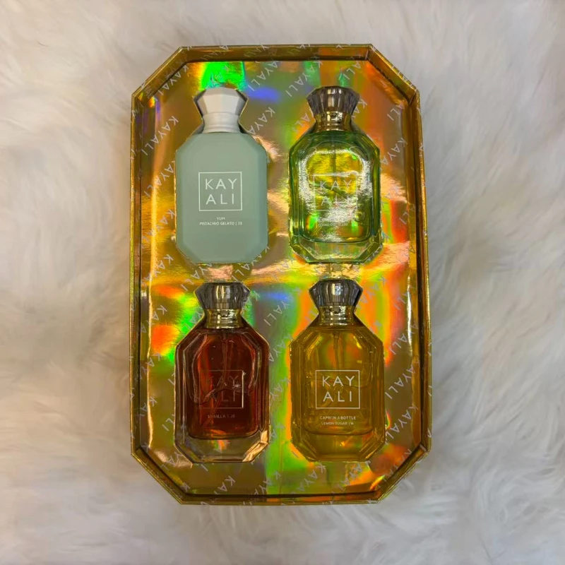 

120ml KAYALI Perfume Set Sweet Fruity Vanilla Musk Gourmand Long Lasting Eau De Parfum Women Layering Mini Gift Collection