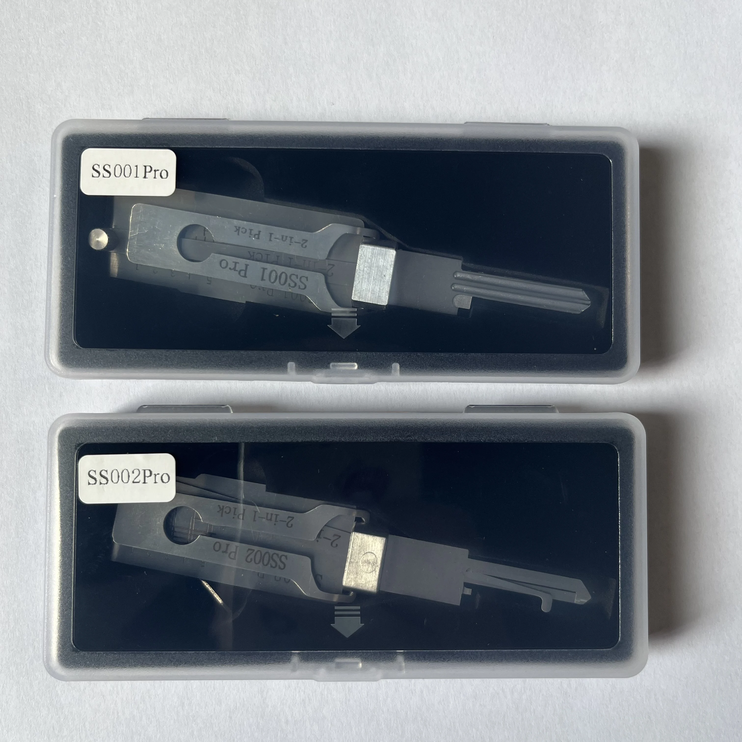 Lishi 2 في 1 Style SS001 SS002 pro قفل فك التشفير