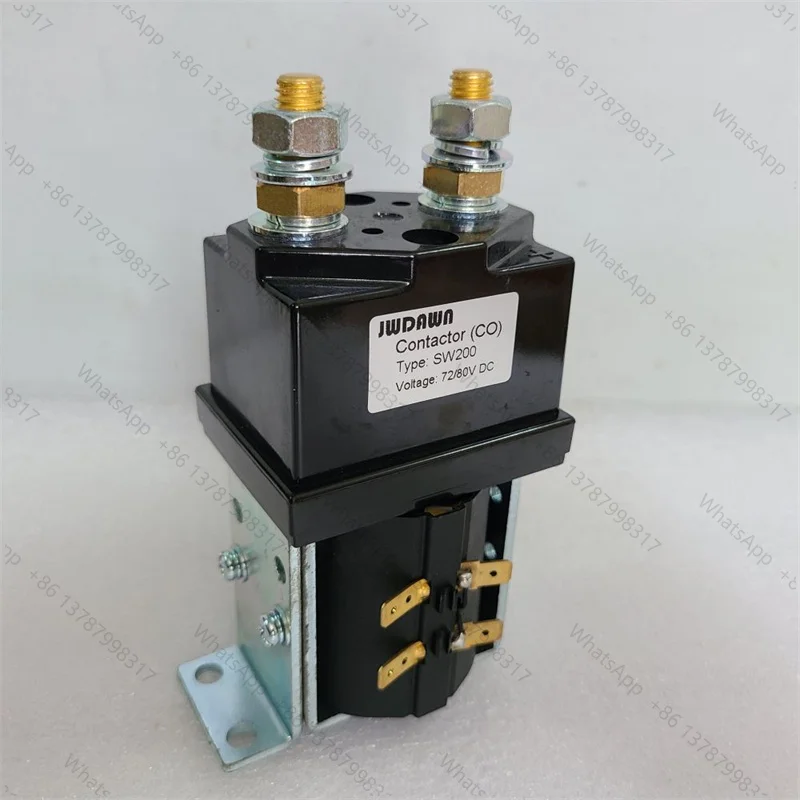 Replace  SW200 SW200-802 72V 80V Contactor Solenoid Relay Electric Forklift Vehicle Accessories Golf Cart Robot Parts