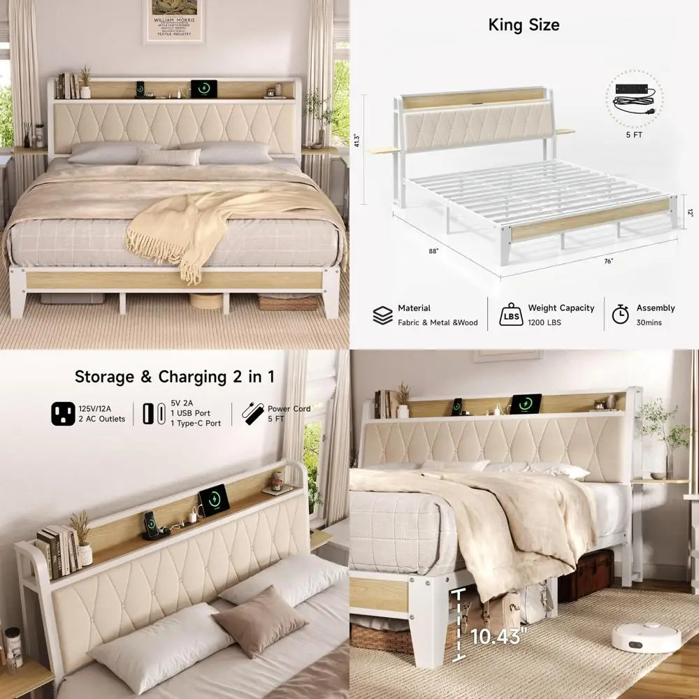 King Size Bed Frame…