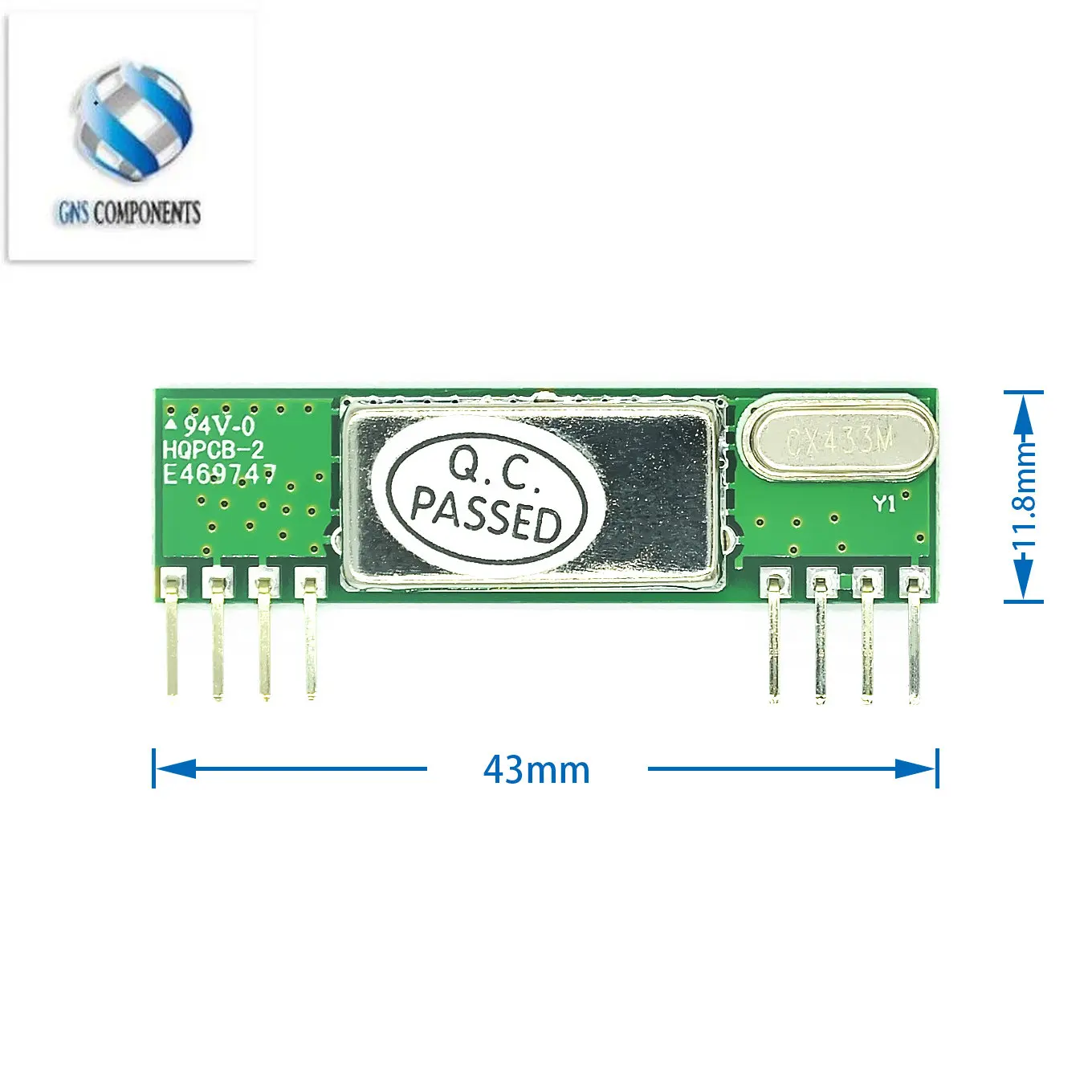 RXB6 433Mhz Superheterodyne Wireless Receiver Module ARM/AVR