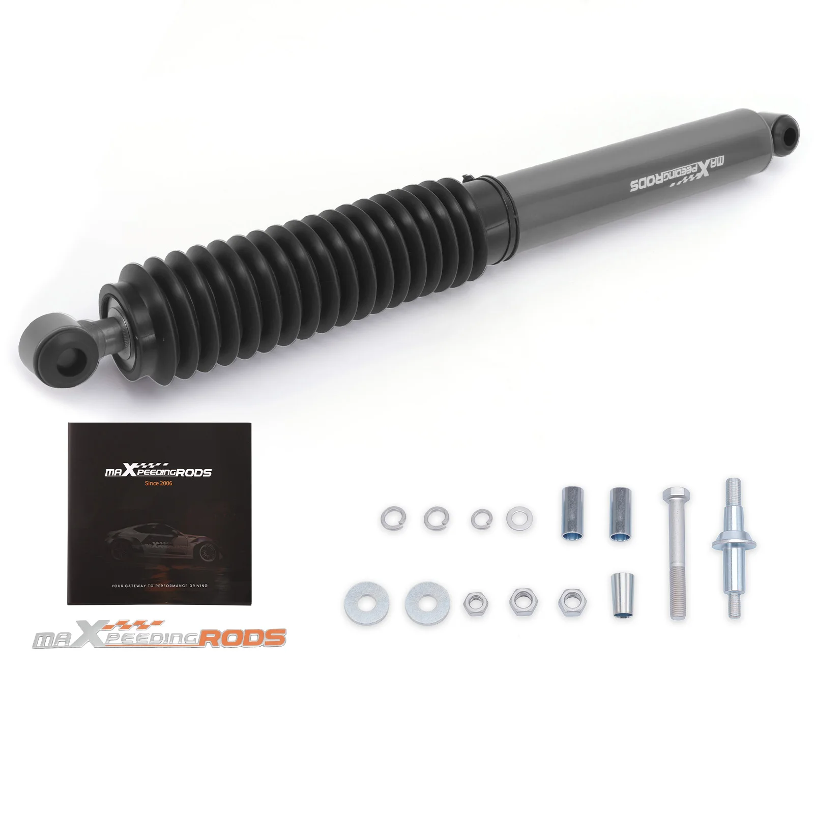 

Front Single Steering Stabilizer W/ Hardware for Ram 2500 3500 2010 2011 2012