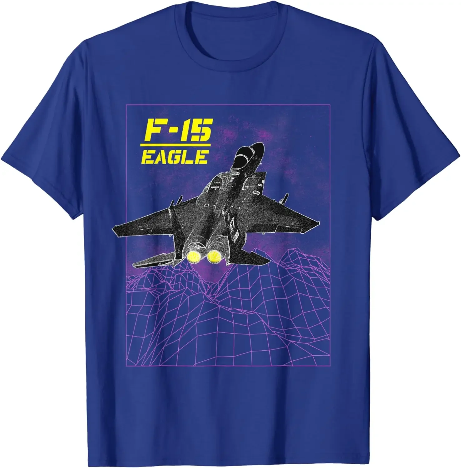 F-15 Eagle Fighter Jet Men T-Shirt Short Sleeve Casual Cotton O-Neck Shirts