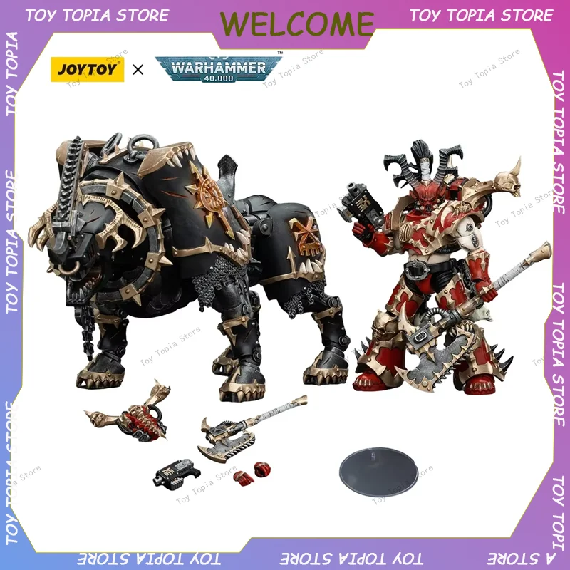 [Pre-Order] JOYTOY Warhammer 40K 1/18 World Eaters Lord Invocatus Action Figures Movable Figurine Collection Model Toys Gifts