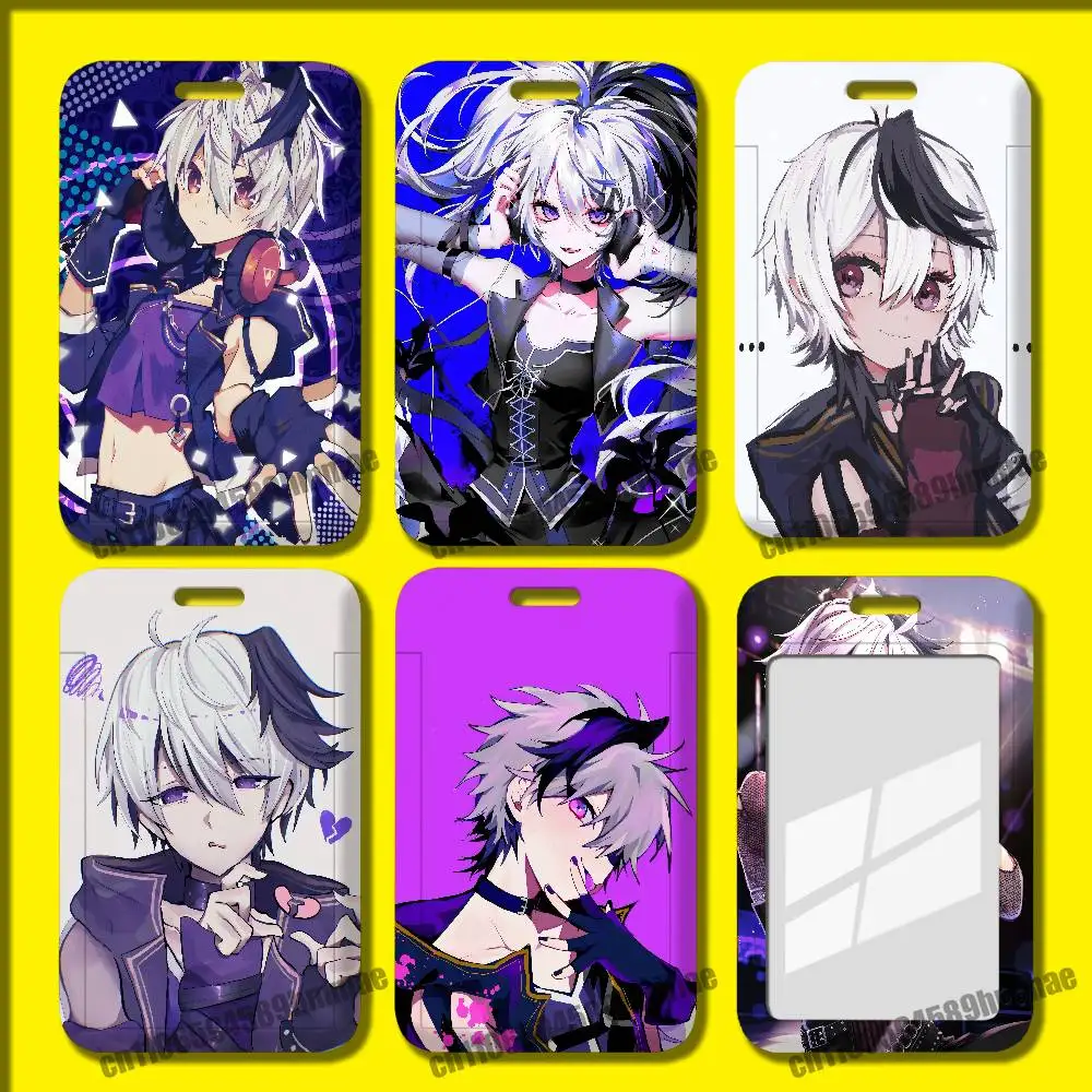 For V4 Flower Singer Employee ID Card Holder Office Badge Student Bank Work Credit Holders Hard Case Shell