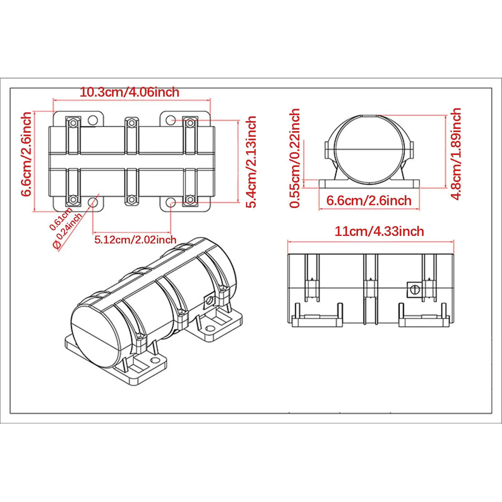 ملحقات محرك الاهتزاز R3650 محرك صناعة تهتز سرعة دوارة صغيرة #5