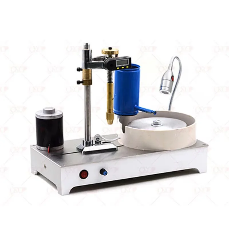 88442025 STAINLESS STEEL LAPID MACHINE, 0–1800 RPM, FACETED GEMSTONE POLISHING MACHINE, 120 W, JADE PROCESSING E