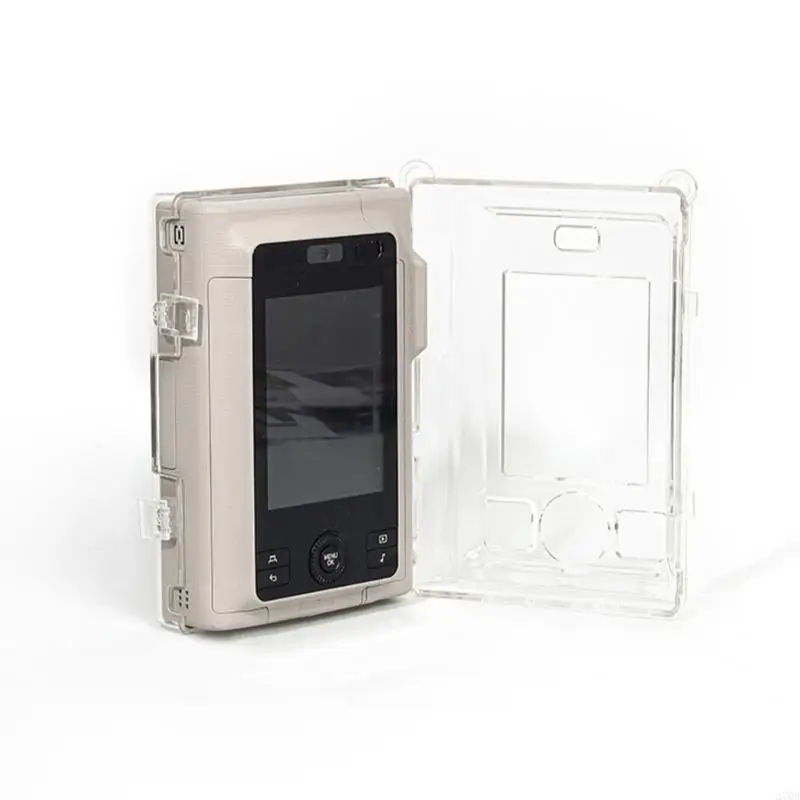 Scratch Proof Protective Cover for Mini Liplay+ Camera Clear Case Providing Full Button Accessibility Shoulder