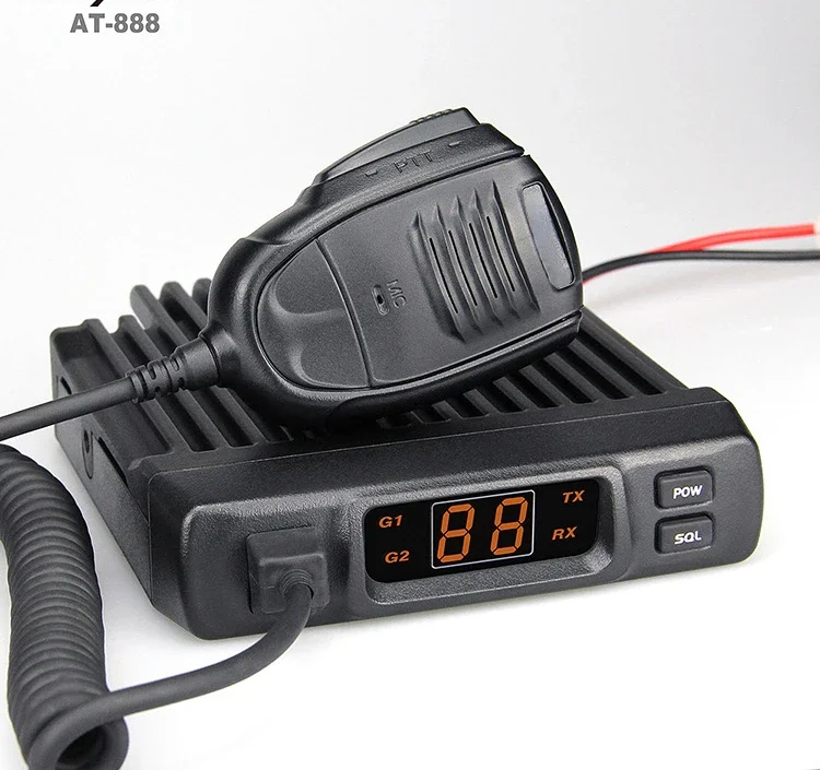 888 Walkie Talkie CB radio Vehicle Mouted two Way Radio transceiver VHF UHF Car Radio