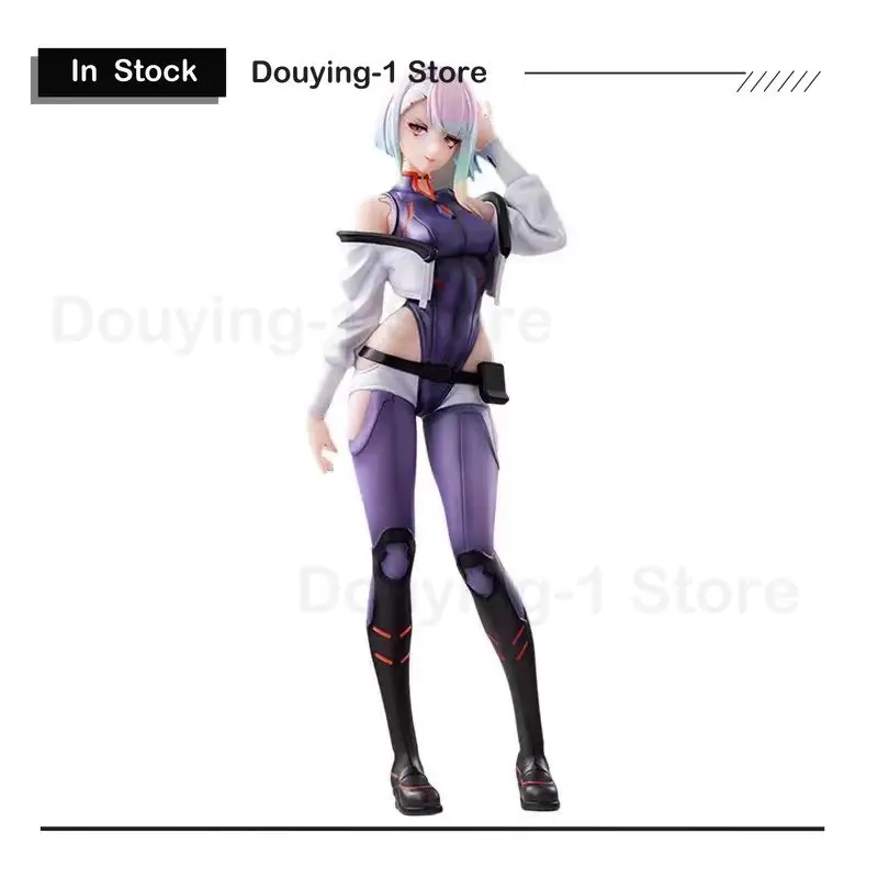 

In Stock Original AniMester Cyberpunk：Edgerunners 1/7 Scale Figure Lucy Action Figure PVC Collectible Model Gift