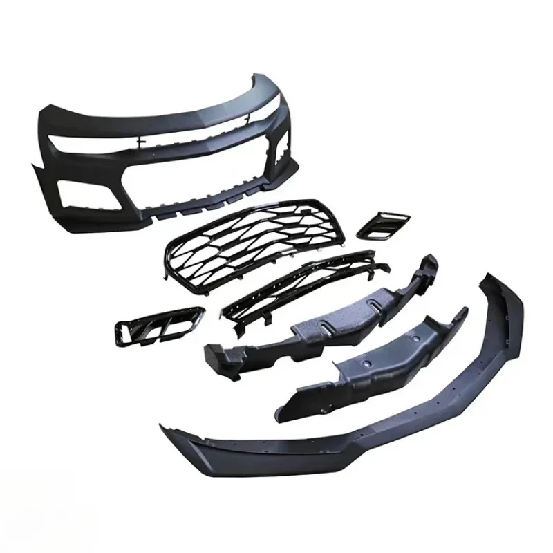 Custom Retrofit Aero Body Kit ZL1‑Style Mod Parts With Front Bumper Set & Front Lip Components 6th Gen 20