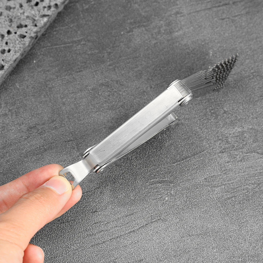 1Pc 12 In 1 Locksmith Supplies Repair Tools for Accessories Replacement Folding Tri-Circle Civil Lock All-Steel Tool Set