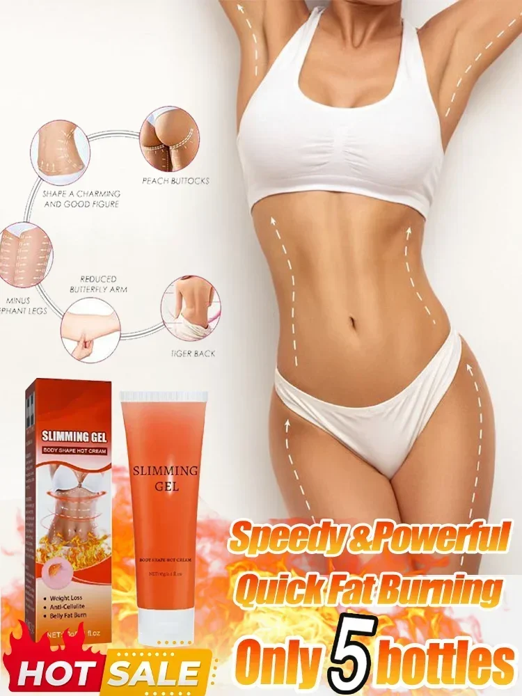 Güzel Tam Vücut Masajı Jel Krem Sıkılaştırıcı Şekillendirme Zayıflama Uyluk Karın Kol Mide Erkekler/kadınlar için Uygun Sağlık